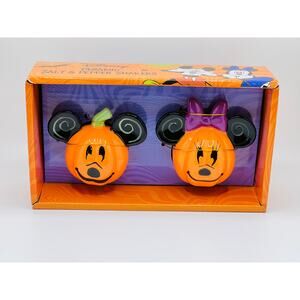 Halloween Disney Pumpkin Mickey & Minnie Salt & Pepper Shakers